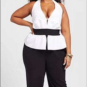 Gabrielle Union Halter Jumpsuit